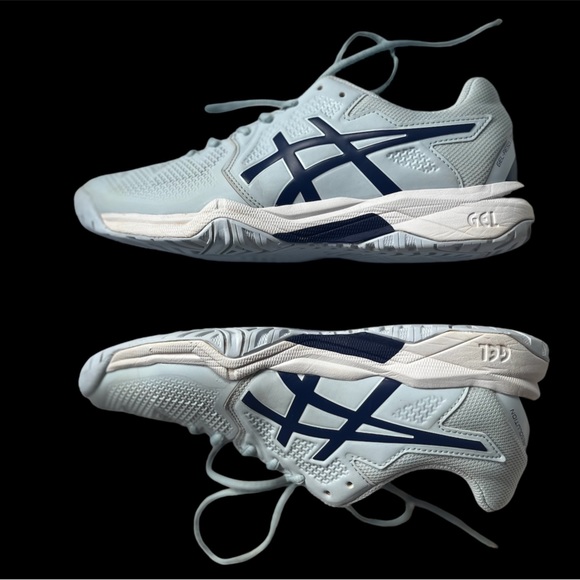 Juniors’ GEL-RESOLUTION 8 GRADE SCHOOL tennis shoes - Picture 3 of 16